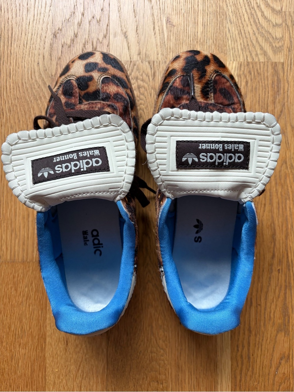 Leopard Print Sneakers - Size 6.5